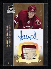 2007-08 Upper Deck The Cup Gold /11 Martin Hanzal #137 RPA Rookie Patch Auto RC