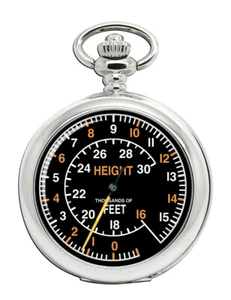 Spitfire Altimeter Design Pocket Watch - Picture 1 of 4