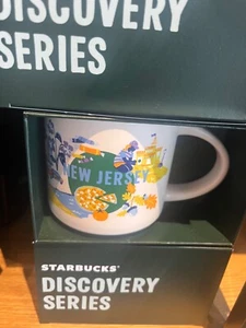 STARBUCKS DISCOVERY SERIES NEW JERSEY 14 oz. MUG NEW IN BOX - Picture 1 of 1
