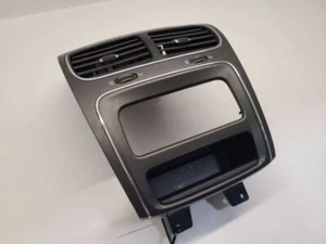 2011-2020 DODGE JOURNEY RADIO TRIM BEZEL W VENTS BLACK - Picture 1 of 12