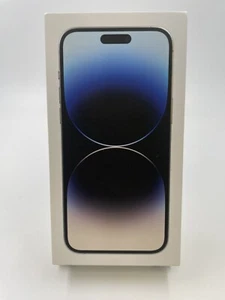 Apple iPhone 14 Pro Max Silver Mobile Phone Empty Box Only Genuine - Zdjęcie 1 z 7