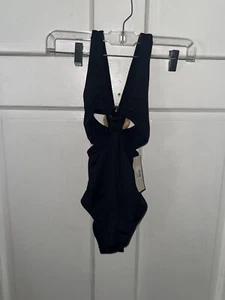 SUBMARINER ONE PIECE BATHING SUIT GIRLS SIZE 10 BLACK R20 - Picture 1 of 5