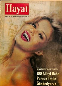 Pamela Tiffin, Dalida, Turkish Magazine July 8, 1965 - Picture 1 of 1