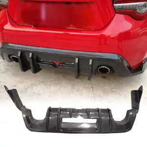 Carbon Fiber T Style Rear Bumper Diffuser For toyota GT86 FRS Subaru BRZ 13-20 - Bild 1 von 6