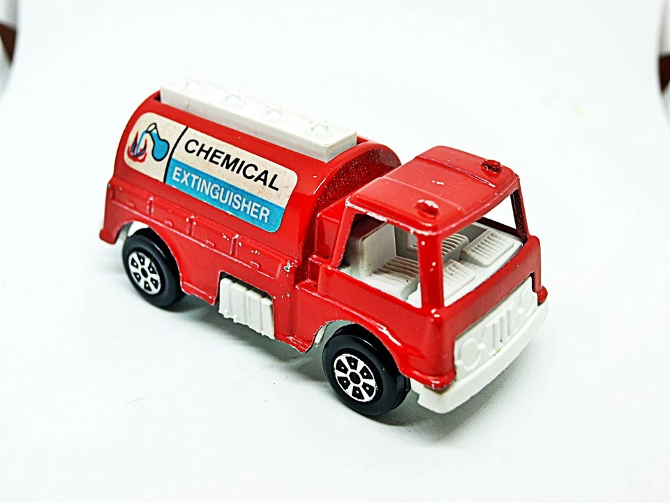1970 Vintage Tootsietoy Fire Truck Chemical Extinguisher Toy Truck Nice - Image 1 of 1