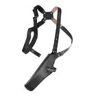 Koltster Leather Vertical Shoulder Holster with Suede Lining Beretta up to 5"