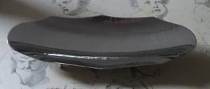 LBJ Borrowdale Hand Beaten Stainless Steel Dish 11 3/4 Inches Long - Picture 1 of 3