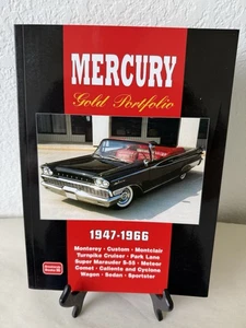 BOOK MERCURY GOLD PORTFOLIO 1947-1966 BROOKLANDS BOOKS - Picture 1 of 8