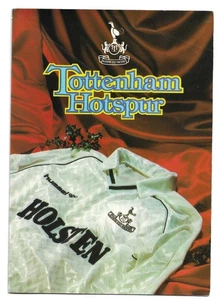 Terry Venables. Signed Tottenham Hotspur. Official Xmas Card - Picture 1 of 4