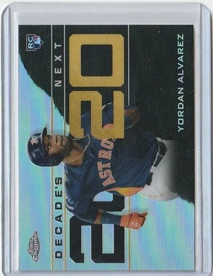 2020 Topps Chrome Update Series - Target Decade's Next Yordan Alvarez #DNC-4... - Image 1 of 2