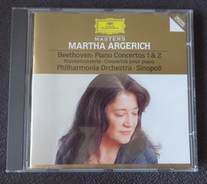 CD Martha Argerich Beethoven Piano Concertos 1 & 2 Philharm. Orch. Sinopoli 1986 - Bild 1 von 3