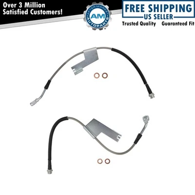 Mangueira de freio dianteiro para 96-02 Chevrolet Express 2500 3500 96 G30 GMC G3500 Savana - Imagem 1 de 4