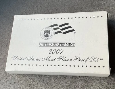 2007-S US Mint Silver Proof Set 14 Coins Complete In OGP W/COA No Reserve - Image 1 of 4