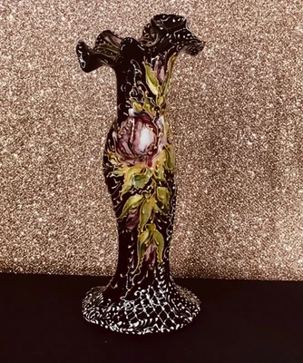 JARRÓN M D V DECORATIVO PEQUEÑO COLORIDO DISEÑO FLORAL  Foto 1 de 4