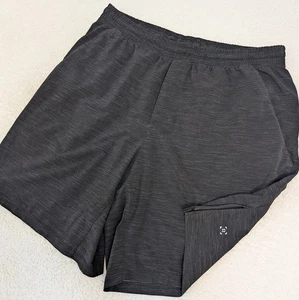 Lululemon Surge Short Heather deep coal pace breaker Men's 30"x8" black/Gray - Bild 1 von 9