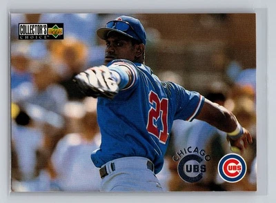 1996 Collector's Choice - Silver Signature #403 Cubs Checklist CL - Image 1 of 2