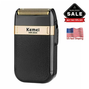 Men's USB Electric Shaver Trimmer Razor Rechargeable Hair Beard Shaving Machine - Picture 1 of 9