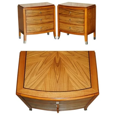 PAR DE MESITA DE NOCHE O MESAS AUXILIARES DISEÑO ROBERT IDOL PARA MUEBLES DE CARRIL HOGAR Foto 1 de 4