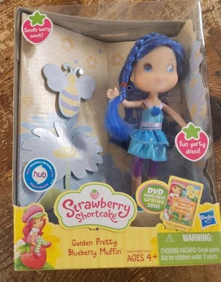 Muñeca Hasbro Strawberry Shortcake Garden Pretty BLUEBERRY MUFFIN 2012 NUEVA EN PAQUETE 6" Foto 1 de 3
