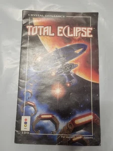 Total Eclipse Instruction Manual Booklet ONLY 3DO Crystal Dynamics - Picture 1 of 2