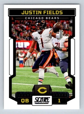 2023 Score #99 Justin Fields Chicago Bears - Image 1 of 2