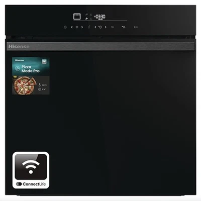 HISENSE HO66F PIZZACHEF FORNO ELETTRICO PIROLITICO XXL 77L 60CM WIFI NERO CE A+ - Immagine 1 di 4