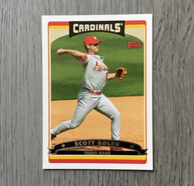 2006 MLB Topps Baseball | Scott Rolen | #555 | St. Louis Cardinals - Image 1 of 2