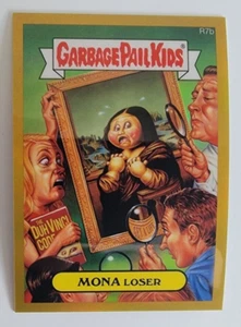 2014 GARBAGE PAIL KIDS GPK CHROME SERIES 2 GOLD REFRACTOR #R7B MONA LOSER - Picture 1 of 1