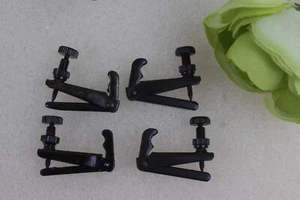 4 pieces of violin 3/4 or 4/4 size fine-tuning adjusters, pure black tuner - Picture 1 of 5