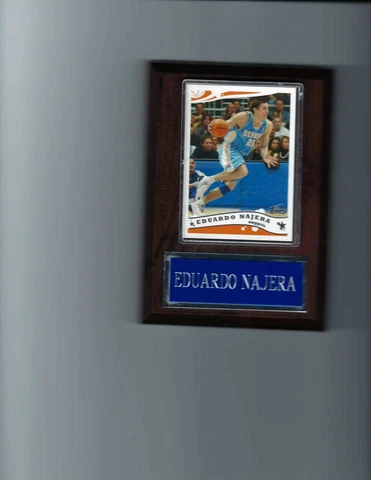 EDUARDO NAJERA PLAQUE DENVER NUGGETS BASKETBALL NBA   C Cover