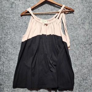 Pilcro & the Letter Pess Womens Size S Bluck and Black Tank Top Adjustable Strap - Picture 1 of 7
