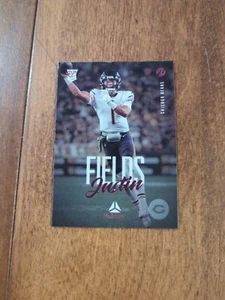 2021 Panini Chronicles Luminance Pink #203 Justin Fields - Picture 1 of 2