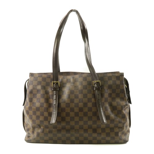 LOUIS VUITTON（LV） Borsa a tracolla Louis Vuitton LV GHW Chelsea N51119 marrone damier