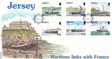 (101164) Jersey Maritime Links with France FDC 2001