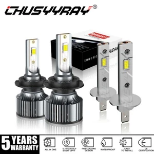 For Nissan 350Z 2003-2005 LED Headlight High Low Beam Bulbs 6000K Kit White - Picture 1 of 21