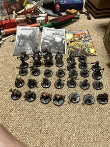 2000er Wizkids Magier Magic Knight 33 Figuren + Strategiehandbuch + Rebellion Comic 1. Auflage - Bild 1 von 24