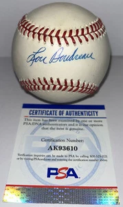 Lou Boudreau ONL Signed Baseball,Cleveland Indians, PSA/DNA Autograph,(B74) - Picture 1 of 7