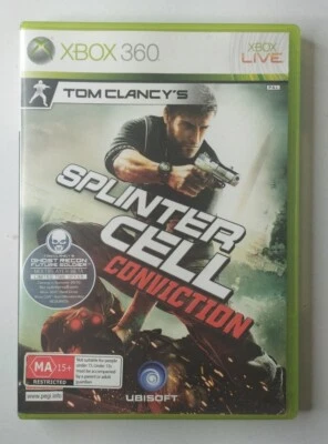 Splinter Cell Conviction Xbox 360 PAL - Free Domestic Postage  - Image 1 of 4