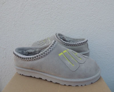 UGG TASMAN GRAPHIC SHADOW UGG LOGO SUEDE/ WOOL SLIPPERS, MEN US 11/ EUR 44 ~ NEW - Image 1 of 4