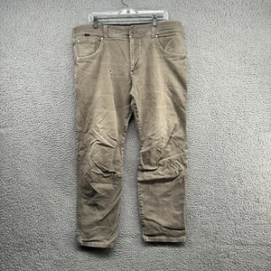 Kuhl Easy Rydr Pants Mens 40x32 Fit 38x32 Brown Denim Carpenter Hiking Patina - Picture 1 of 17