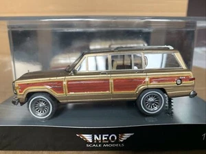 JEEP GRAND WAGONEER 1/43 CAR MODEL BY NEO NEO43525 - Picture 1 of 8