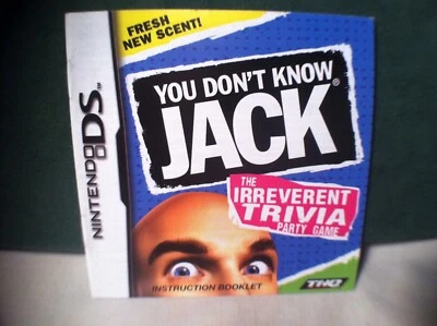 DS Manual You Don't Know Jack - Image 1 of 2