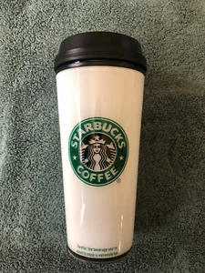 Starbucks 16 oz - Tumbler - White - Plastic - Picture 1 of 5