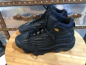 jordan pro strong black and gold
