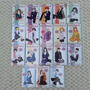 Fruits Basket Tokyopop by Natsuki Takaya Manga Vol 1-10 12 15-22 Books Lot of 18 - Imagen 1 de 3