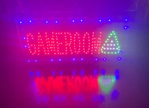 Game Room Light Up Sign- 10" x 19"- Tested/Works! - Picture 1 of 3