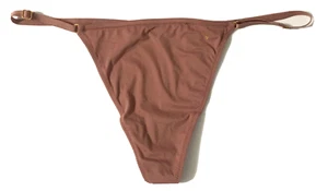 Victorias Secret Love Cloud Vintage Rose Mauve V-String Thong Panty Size L Logo - Picture 1 of 13