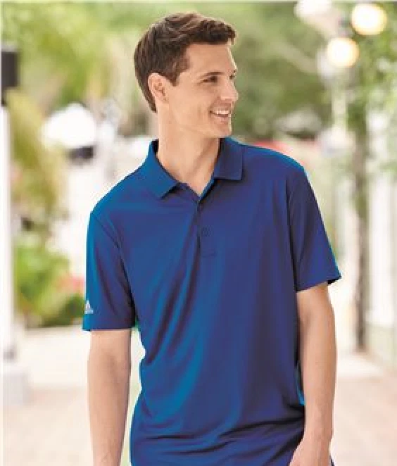 ADIDAS Mens Dri Fit UPF 30 Performance Golf Sport Shirts Size S-4XL NEW A230 - Image 1 of 1