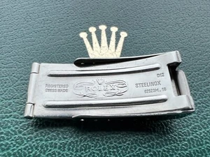 Authentic Rolex Submariner 62523H.18 SS Buckle & Deployant Clasp (1989) - OC#890 - Picture 1 of 5