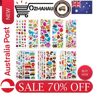SAVITA 3D Stickers for Kids & Toddlers 500+ Puffy Stickers Variety Pack | AU - Picture 1 of 8